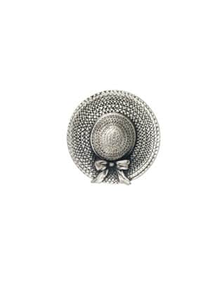 סיכת "כובע" כסוף / מוזהב לבחירתך!