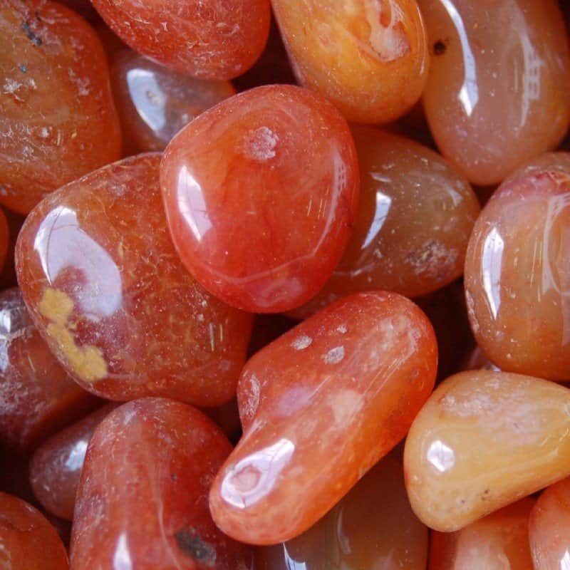 אבן קארנליאן - אושר , שמחה ואופטימיות