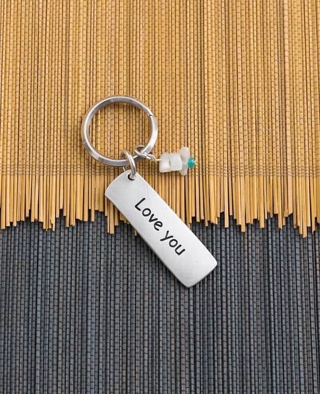 מחזיק מפתחות "Love you"