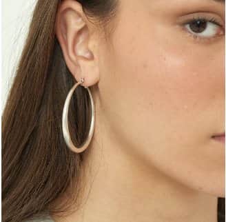 עגילי Lenox M כסף