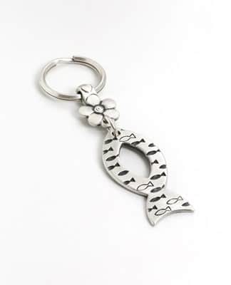 מחזיק מפתחות דג, פרח ושפע ברכות