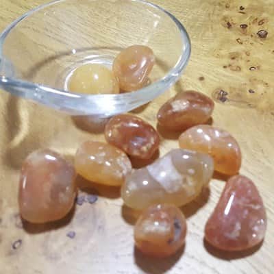 אבן קארנליאן - אושר , שמחה ואופטימיות