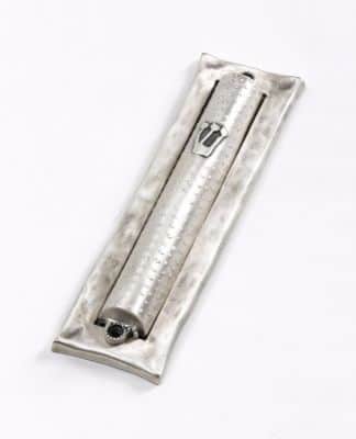 מזוזת ש' שני חלקים - כסף