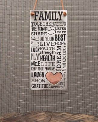 תליון קיר "מילון משפחתי"